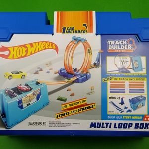 Hot Wheels Track Builder System Multi Loop Box Inc